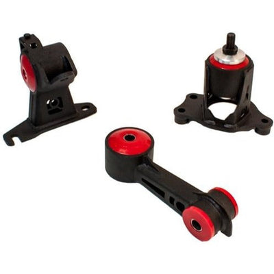 Innovative 11-15 Honda CR-Z L-Series Black Steel Mounts 75A Bushings