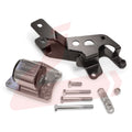 Innovative 96-00 Civic D-Series Black Steel Mounts 85A Bushings (CVT to Manual)