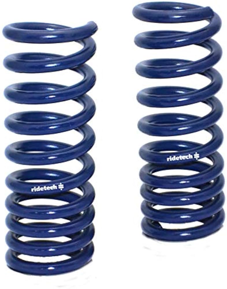 Ridetech 67-69 Camaro Small Block StreetGRIP Lowering Coil Springs Dual Rate Pair