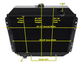 3-Row All Aluminum with Transmission Cooler