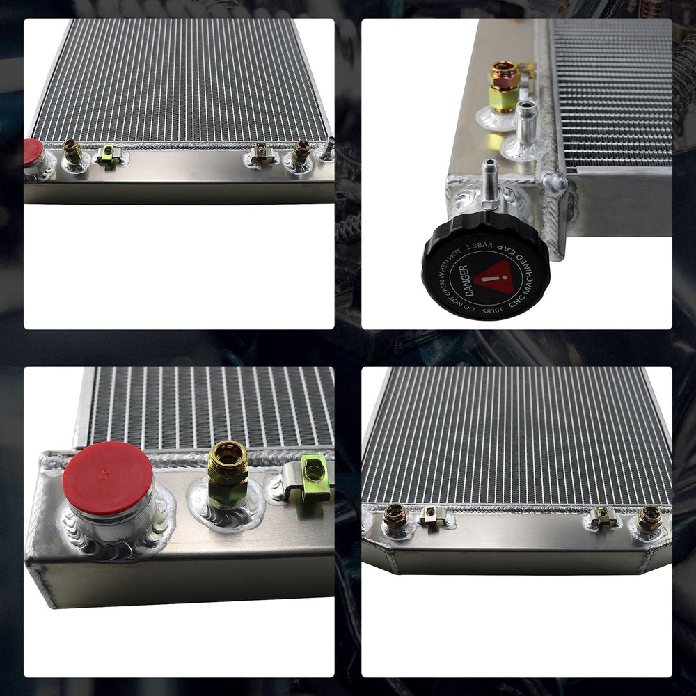 Cross-Flow Radiator with EOC/TOC