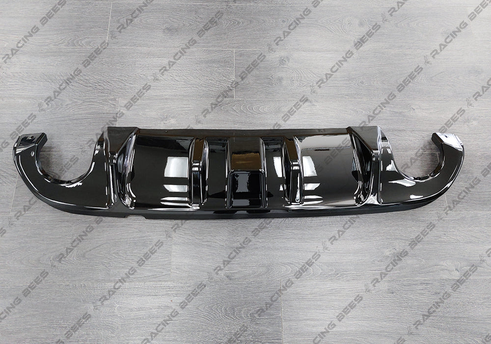 TS Style LED Rear Bumper Diffuser