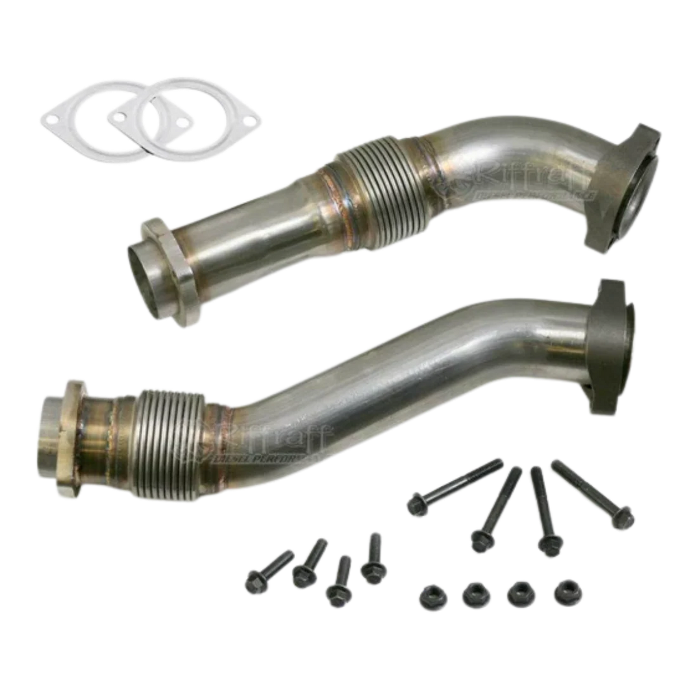 321 Stainless Steel Bellowed Up-Pipe Kit