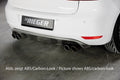 Rear Skirt Insert Glossy Black ABS Plastic