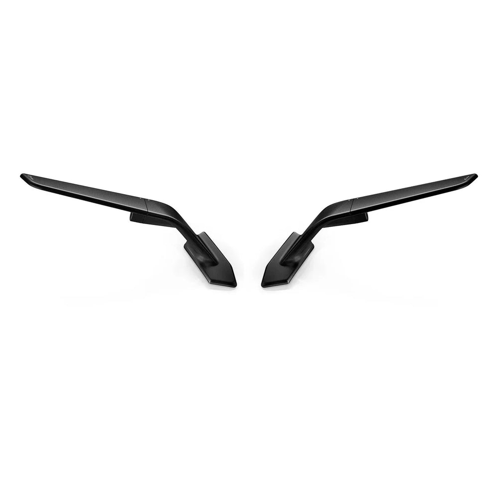 Winglet Mirrors with Downforce Enhancement