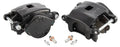 Cast Iron Brake Caliper Pair, Black Finish