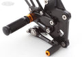 Race Concept Rear Sets, Black/Gold