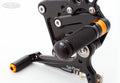 Race Concept Rear Sets, Black/Gold
