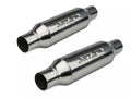 SLP Exhaust LoudMouth 2.5in Inlet / Outlet Bullet-Type Resonator