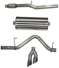 3.0-inch Cat-Back Exhaust System, Single Side Exit w/ Twin 4.0-inch Tips