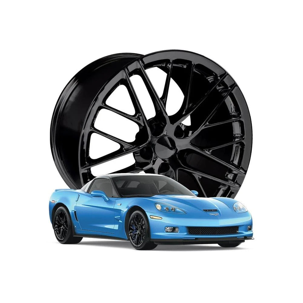 ZR1 Style Gloss Black Wheel Set