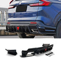 Rear Bumper Diffuser Lip Spoiler with LED Lighting