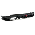 Rear Bumper Diffuser Lip Spoiler with LED Lighting