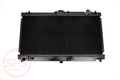 High-Flow Aluminum Radiator, 63.5x32cm Core, 5cm Thick