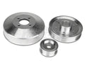 3-Piece Polished Aluminum Underdrive Pulley Kit