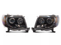 Projector Headlights with LED Halo Rings