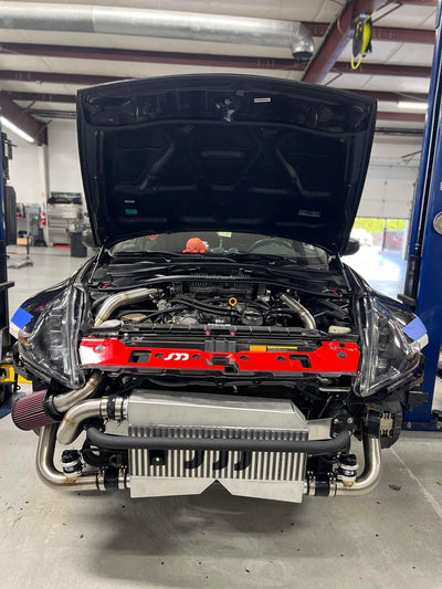 VQ37VHR Top Mount Single Turbo Kit (Stage 1)