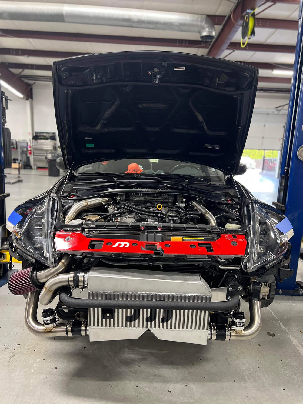 VQ37VHR Top Mount Single Turbo Kit (Stage 1)