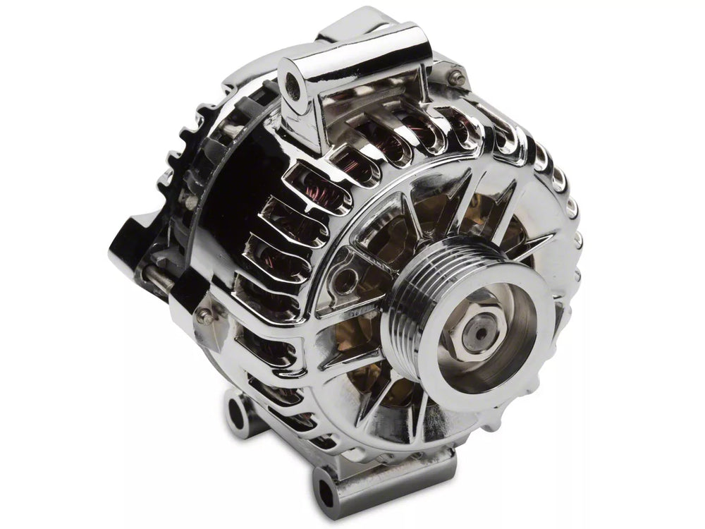 135 Amp Alternator, Chrome