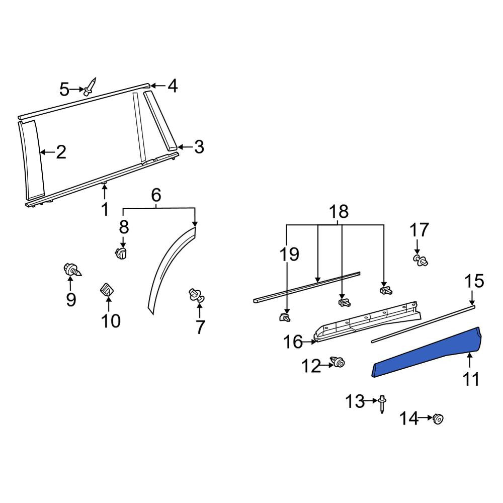 Body Side Moldings