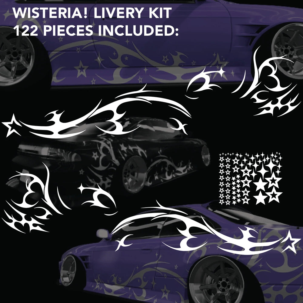 Custom Aesthetic Star Decal Kit