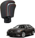 TRD Leather Shift Knob with Red Stitching