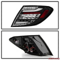 Black LED Tail Light Set