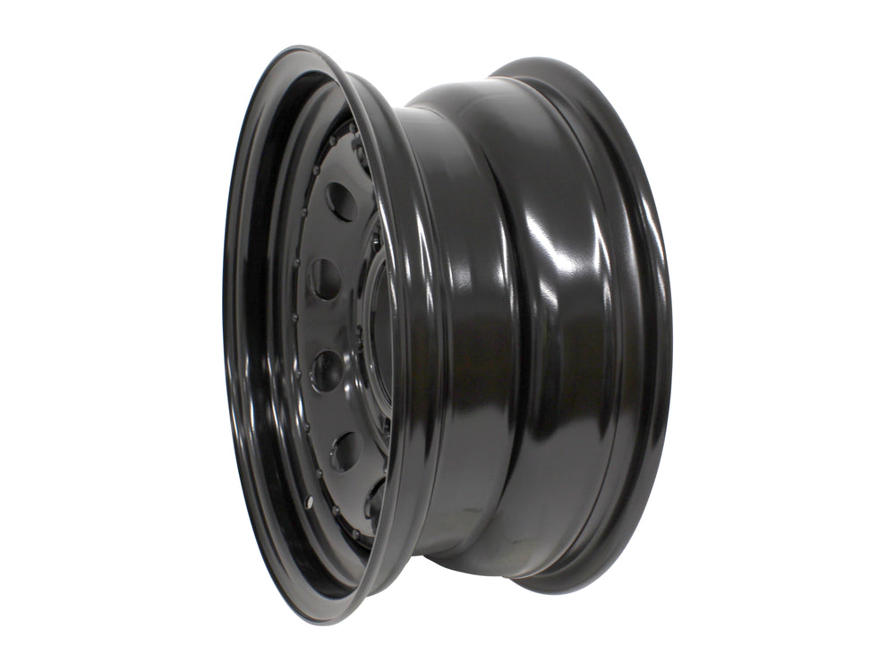 7x16 ET08 Black Modular Steel Wheel