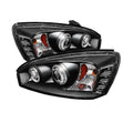 Projector Headlights with LED Halo
