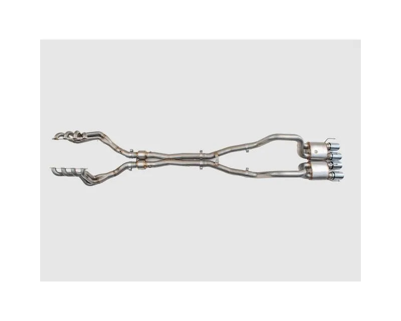 1 7/8" Long Tube Headers and Catted X-Pipe