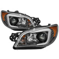 Projector Headlights w/ Halo DRL