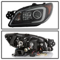 Projector Headlights w/ Halo DRL