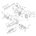 Rear Differential Assembly 3.545:1 LSD