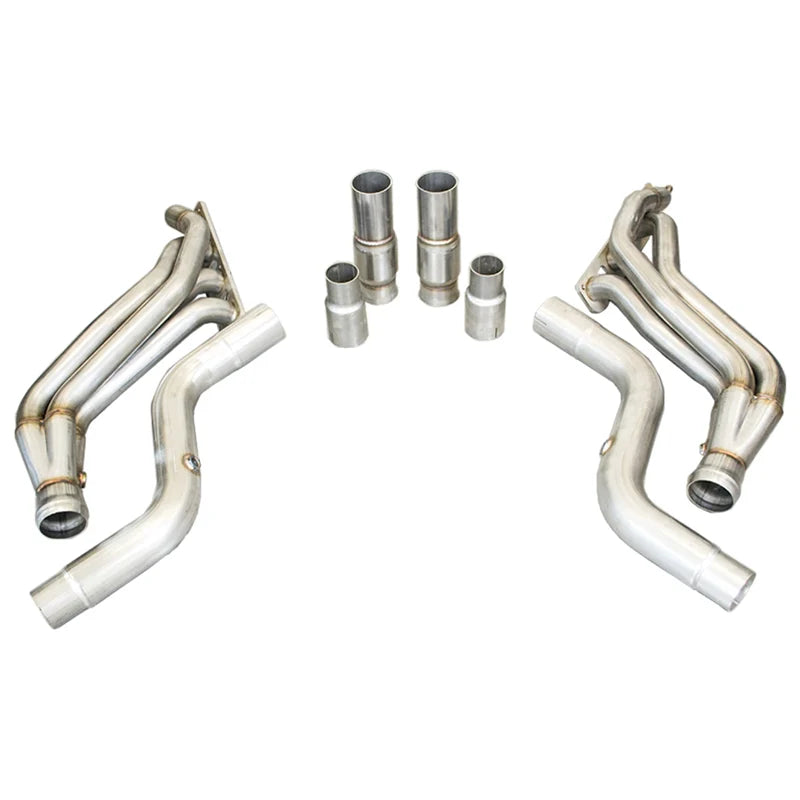 Hemi-Hellcat 2" Long Tube Headers w/ High Flow Cat Pipes