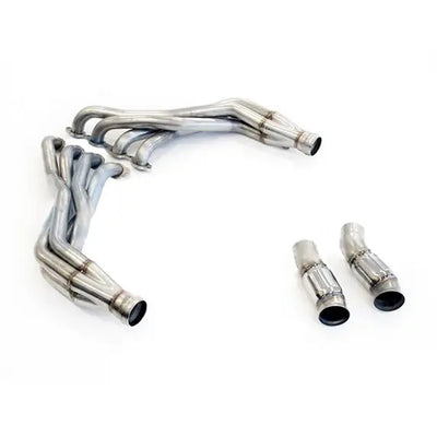 1-7/8-Inch Stainless Steel Long Tube Headers w/ Catted Pipes