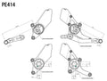 Billet Aluminum Rearsets [6-Position, 360-Degree]