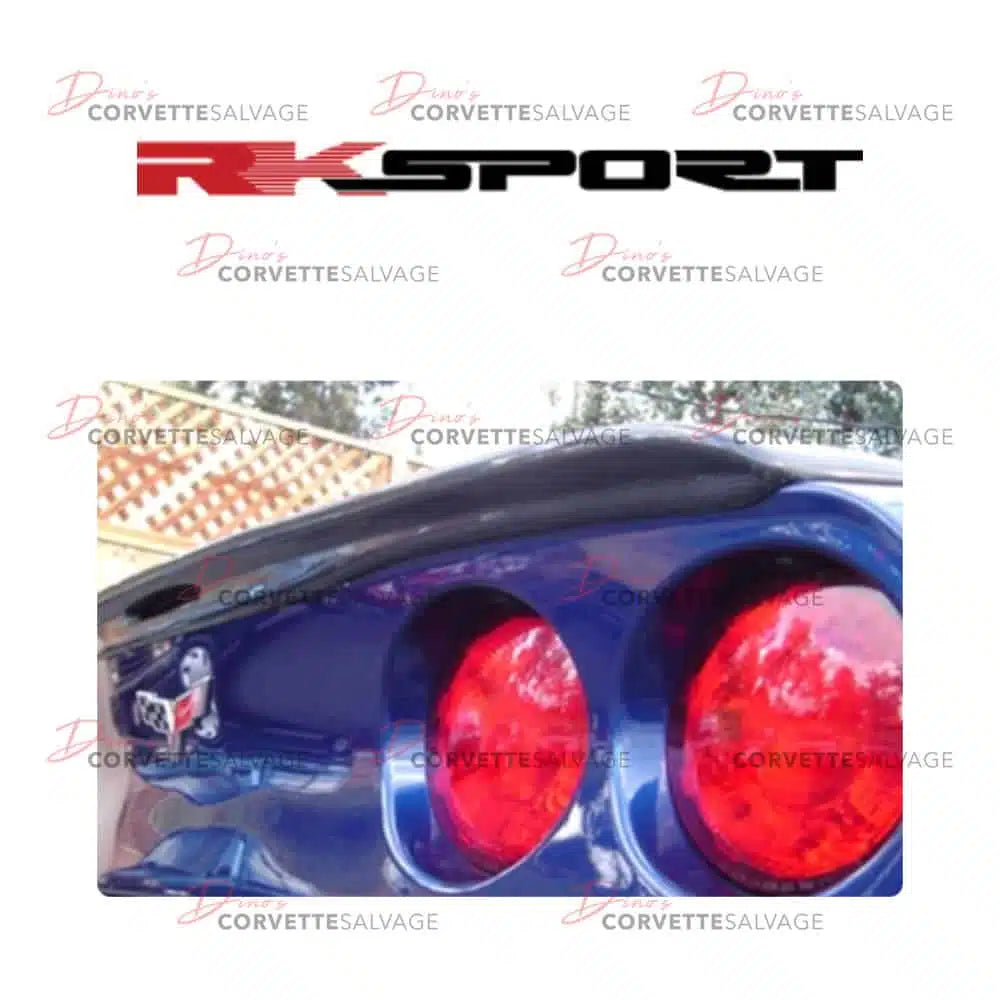 C6 Fiberglass and Carbon Fiber Rear Spoiler