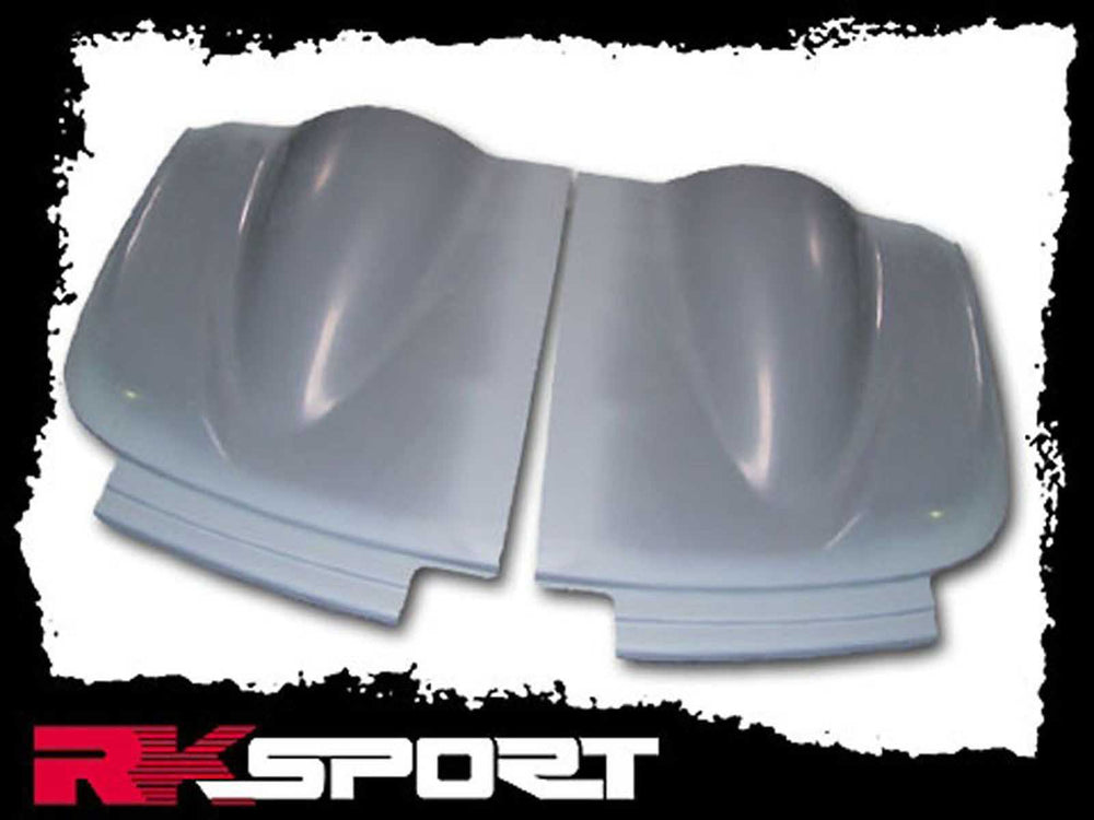 Fiberglass Two-Piece Tonneau Cover