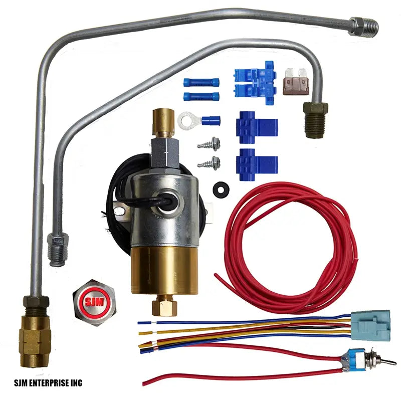 Line Lock Kit w/ Pre-Formed Lines & Solenoid