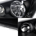 Black Housing Headlights
