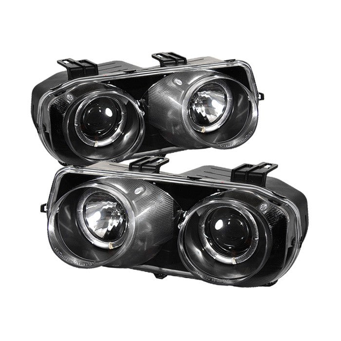 H1/9006 LED Halo Headlight Assembly