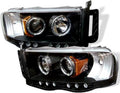 Projector Headlights with LED Halos