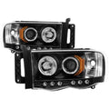 Projector Headlights with LED Halos