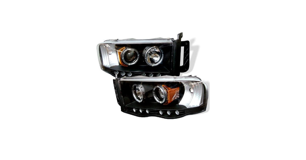 Projector Headlights with LED Halos
