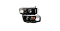 Projector Headlights with LED Halos