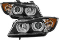 Projector Headlights, Black Housing, Light Bar DRL