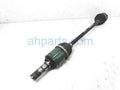 Front Drive Shaft Assembly