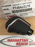 TRD Leather Shift Knob with Red Stitching