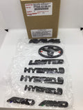 Limited Hybrid Dark Finish ABS Overlay Kit
