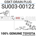 Differential Drain Plug Gasket